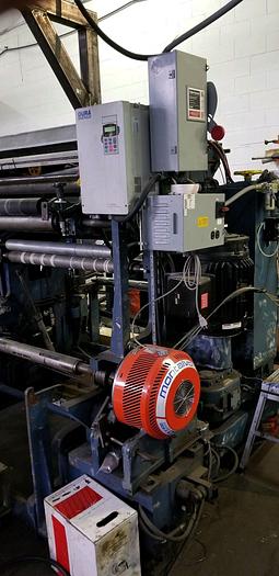 Used 40" ( 1.0M) GOEBEL RAPID D1 SLITTER REWINDER  REBUILT