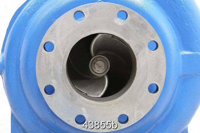 Used Goulds 3175 4x6x14 Pump, Stainless Steel Casing, 2-Vane Stainless Steel Impeller #43855