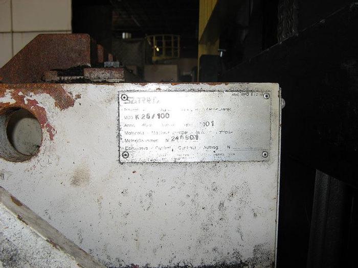 Used K25/100 DUAL SHAFT SHREDDER 100HP