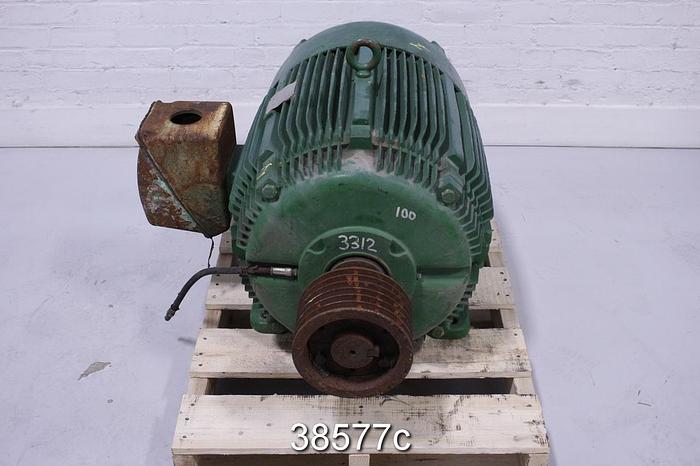 Used Westinghouse TAFC 10 Hp Ac Motor, 1780 Rpm, 460 Volt #38577