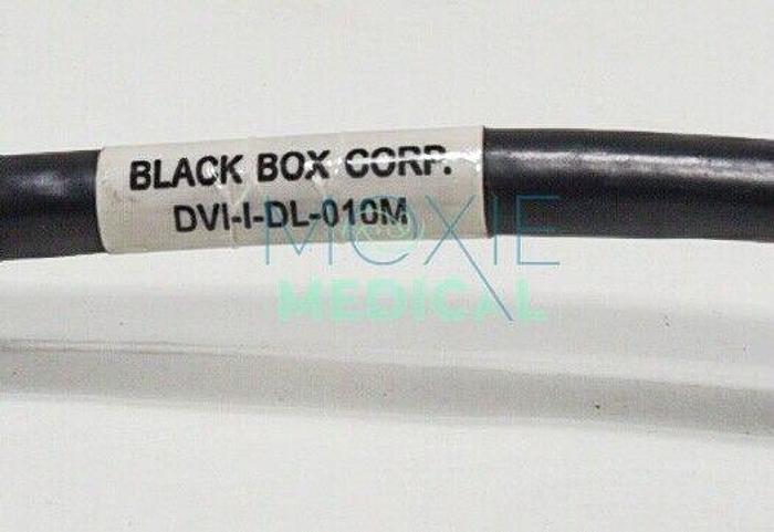 Used Black Box DVI-I-DL-010M DVI-I Dual-Link Cable Male to Male 10-M 32.8 ft