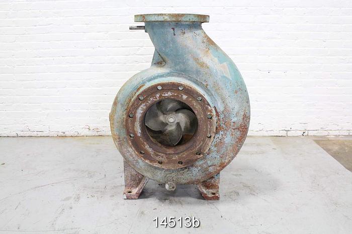 Used Goulds 3175 Pump, 10x12x18, 4-Vane 15" Impeller, Ductile Iron Casing #14513