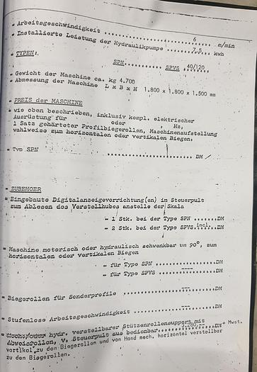 Gebraucht Hydraulische Ringbiegemaschine Schäfer SPVS 40-120