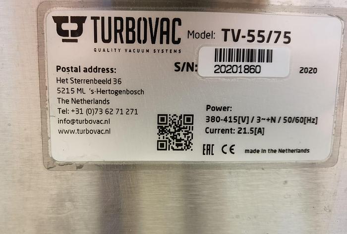 As new TURBOVAC DIP TANK