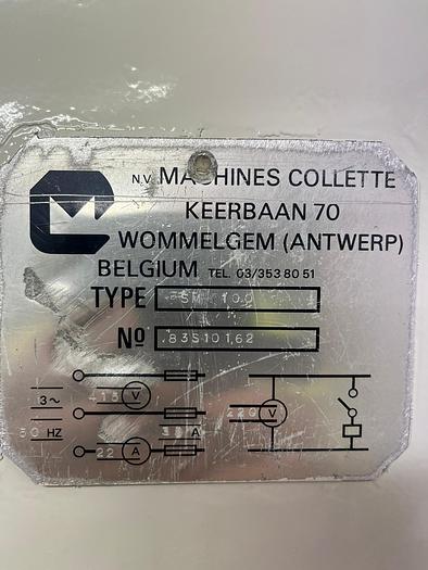 Used COLLETTE HIGH SPEED MIXER