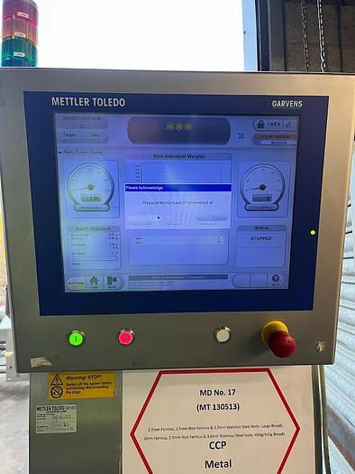 Very good used METTLER TOLEDO METAL DETECTOR