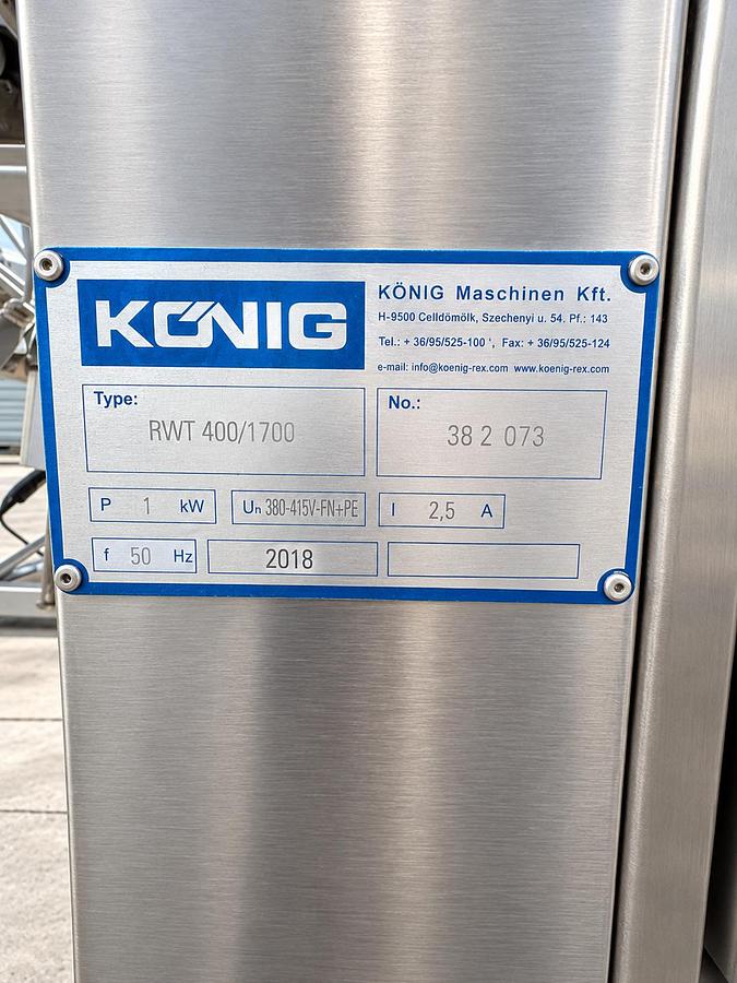 Very good used KONIG CERES 2.1 BREAD LINE