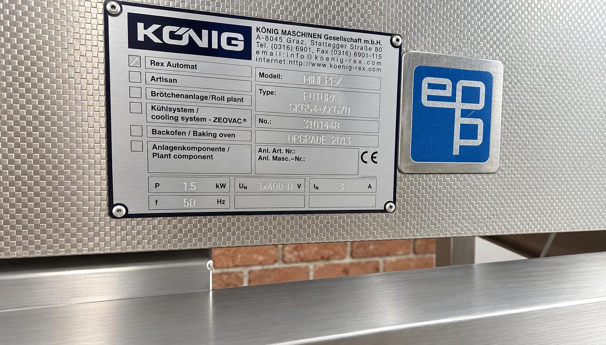 Very good used KONIG 2 POCKET ROLL PLANT