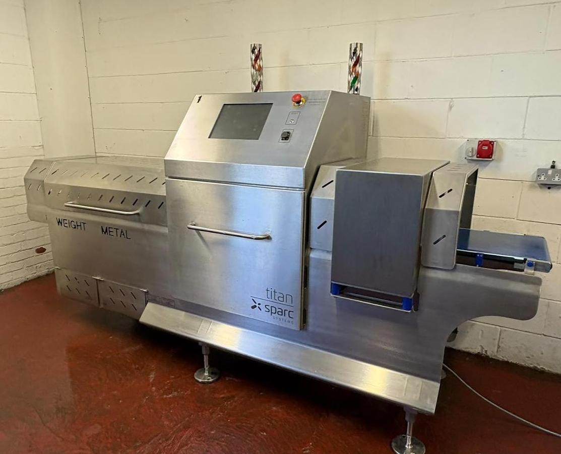 Very good used SPARC SYSTEMS METAL DETECTOR CHECK WEIGHER