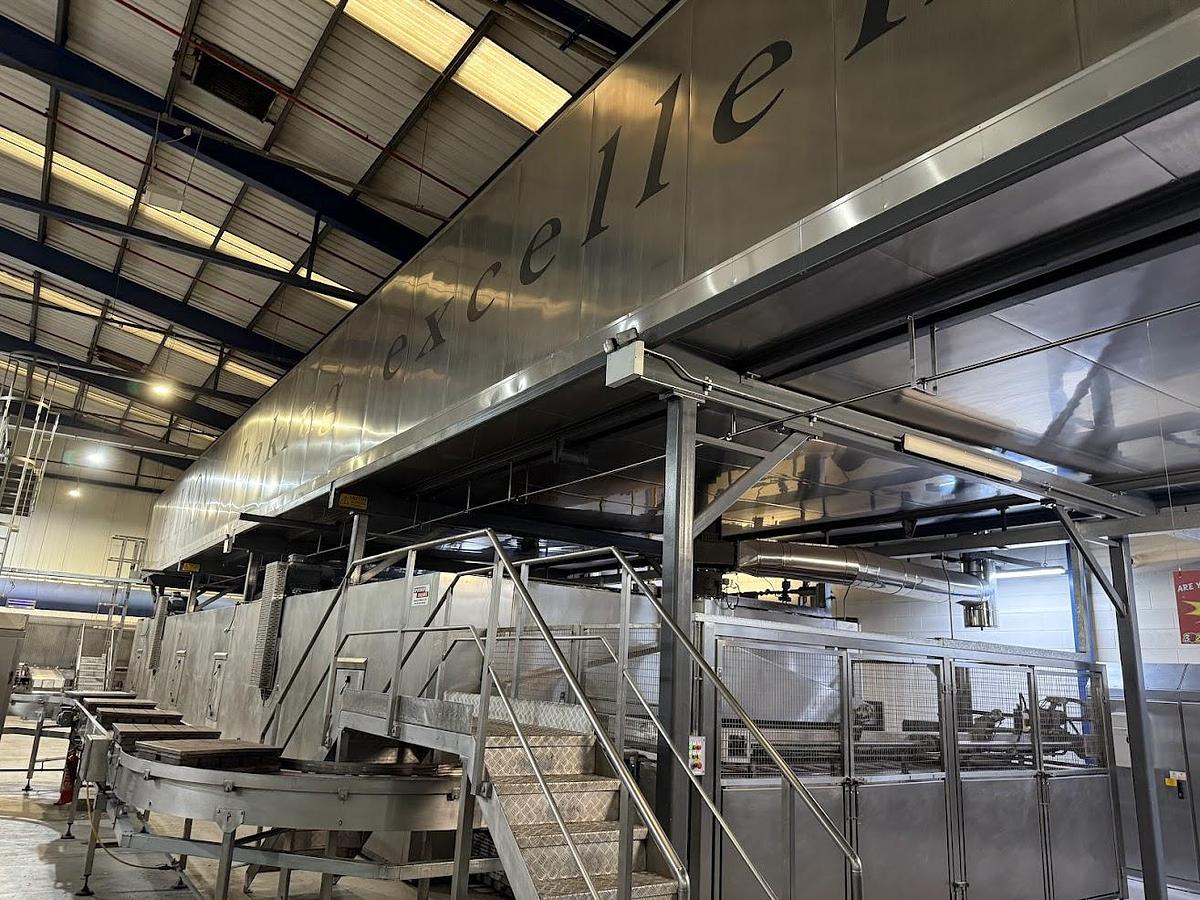 Very good used BREAD PLANT UP TO 6000 UNITS PER HOUR