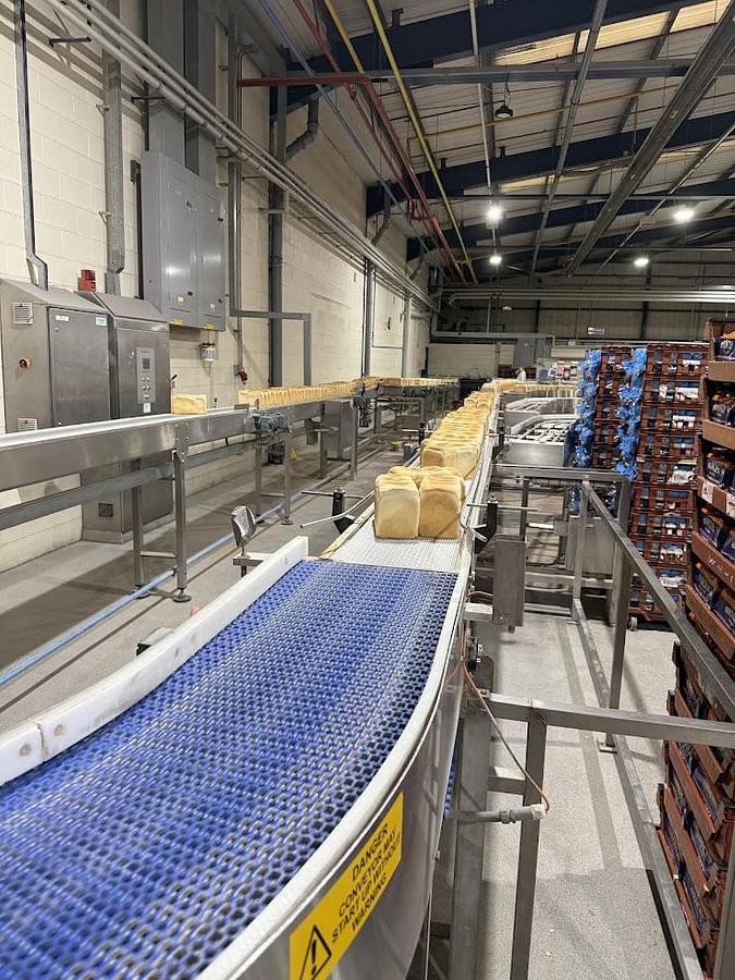 Very good used BREAD PLANT UP TO 6000 UNITS PER HOUR