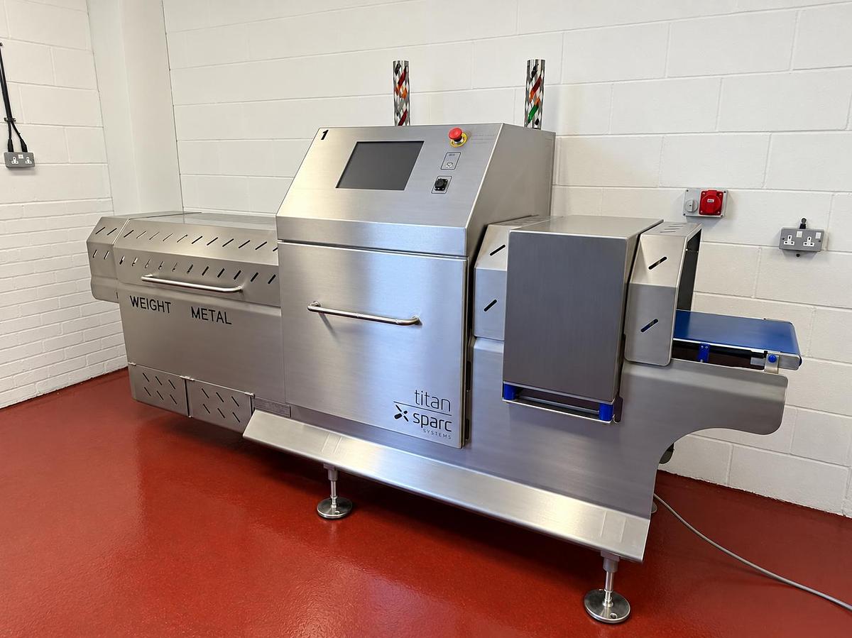 Very good used SPARC SYSTEMS METAL DETECTOR CHECK WEIGHER