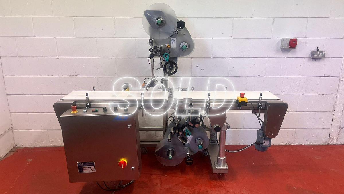 Very good used ALS LABELLING MACHINE