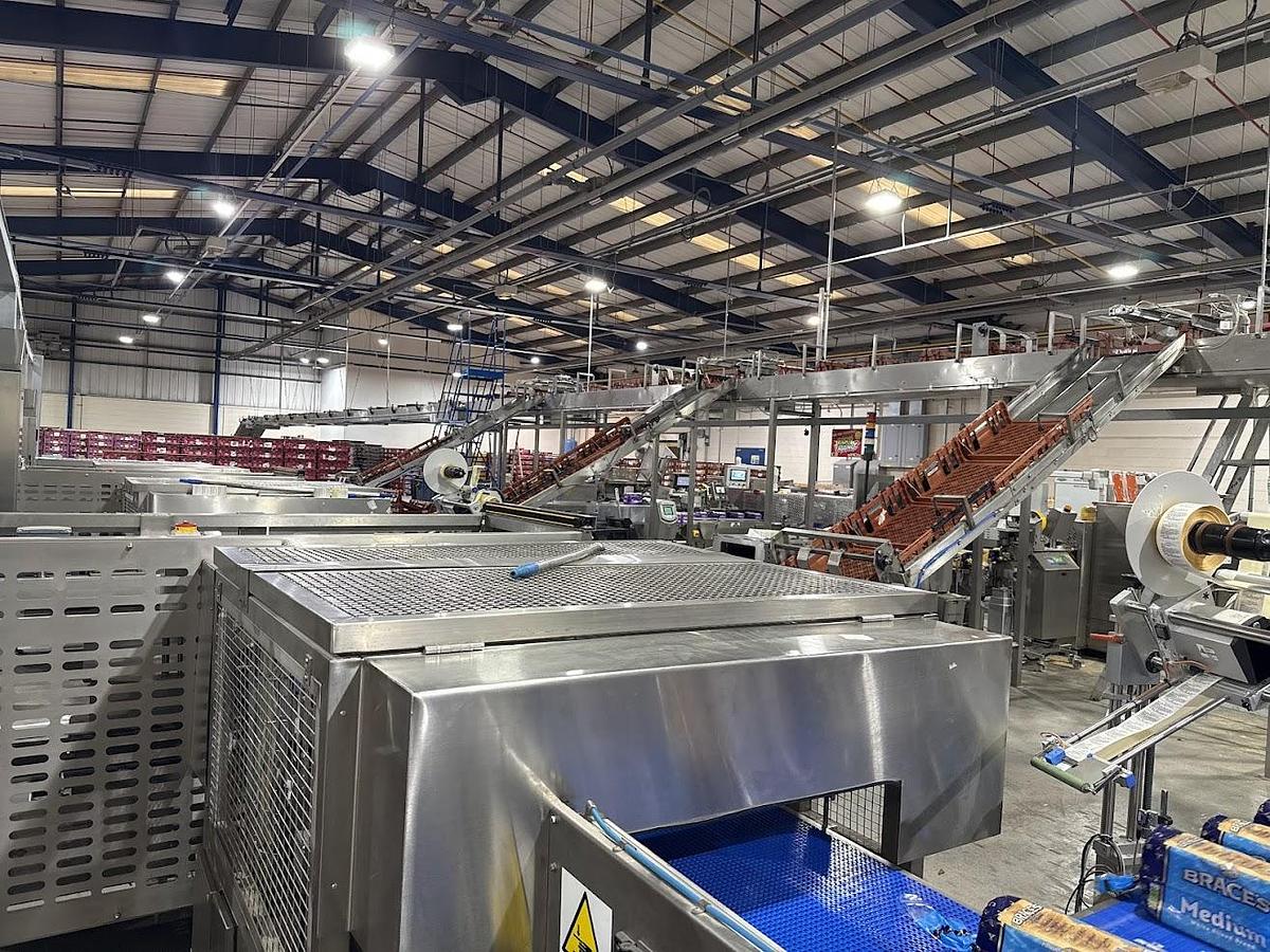 Very good used BREAD PLANT UP TO 6000 UNITS PER HOUR