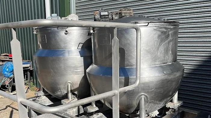 Used CHEMPLANT COOKING VESSEL SYSTEM