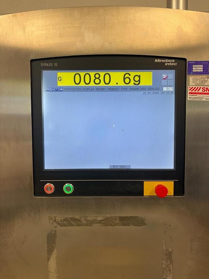 Very good used SARTORIUS METAL DETECTOR AND CHECK WEIGHER