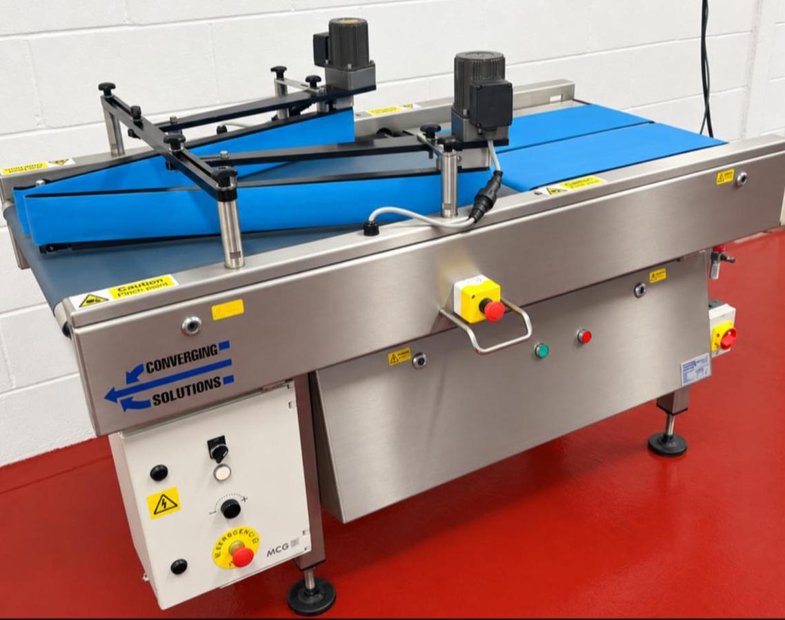 Used CONVERGING CONVEYOR