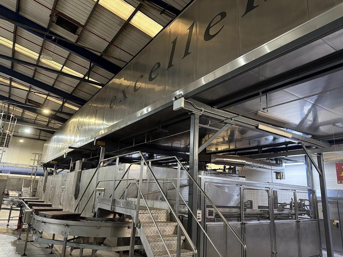 Very good used BREAD PLANT UP TO 6000 UNITS PER HOUR