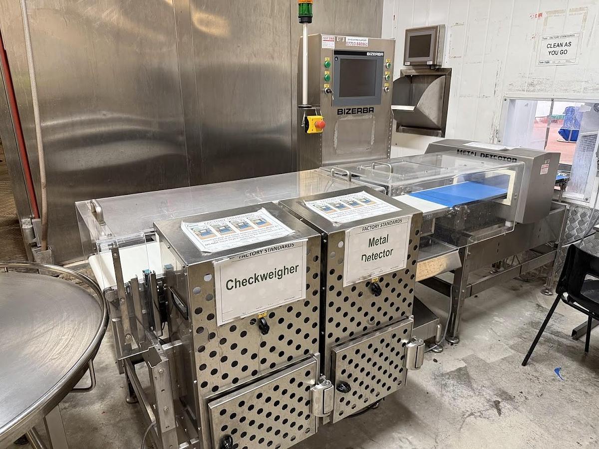 Used ISHIDA MULTIHEAD WEIGHER AND POUCH LINE