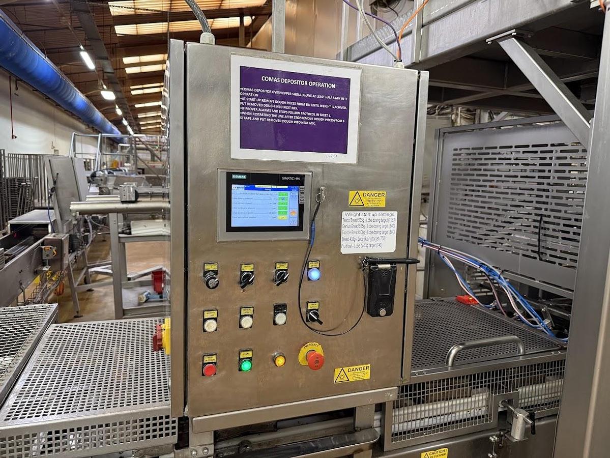 Used COMAS DEPOSITING LINE