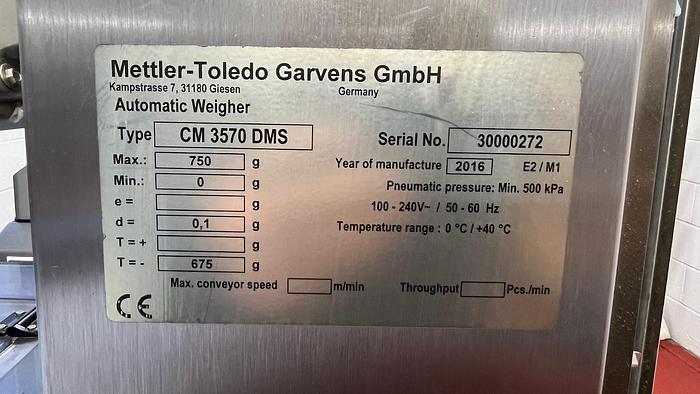 Very good used METTLER TOLEDO METAL DETECTOR