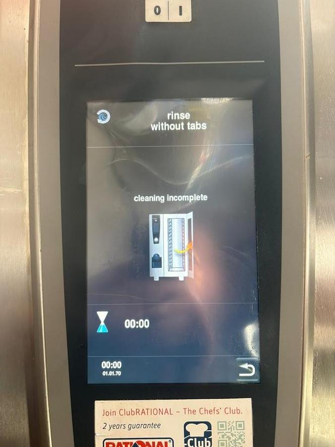 Very good used RATIONAL COMBI OVEN