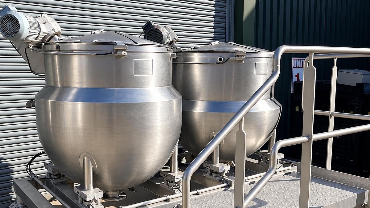 Used CHEMPLANT COOKING VESSEL SYSTEM