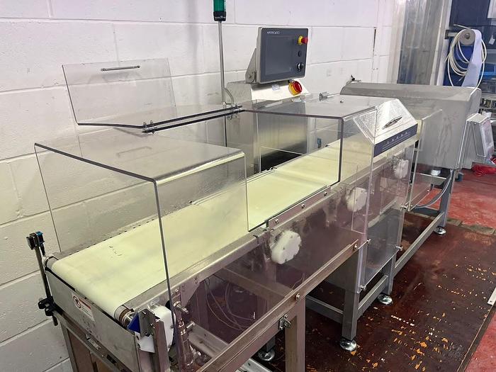 Very good used METAL DETECTOR CHECK WEIGHER COMBINATION UNIT