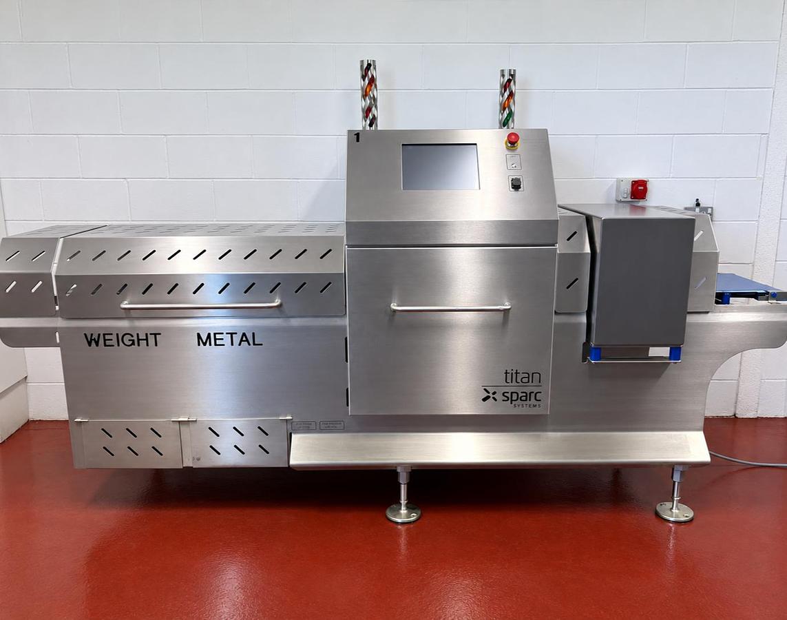 Very good used SPARC SYSTEMS METAL DETECTOR CHECK WEIGHER