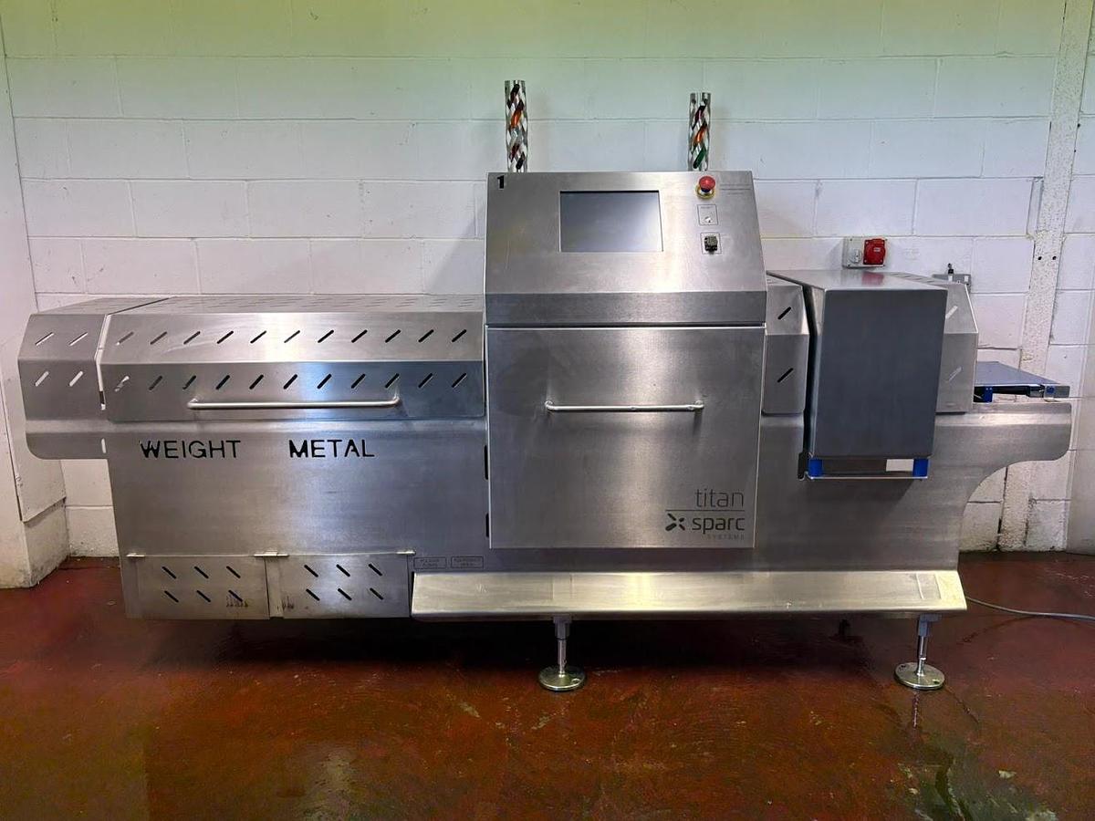 Very good used SPARC SYSTEMS METAL DETECTOR CHECK WEIGHER