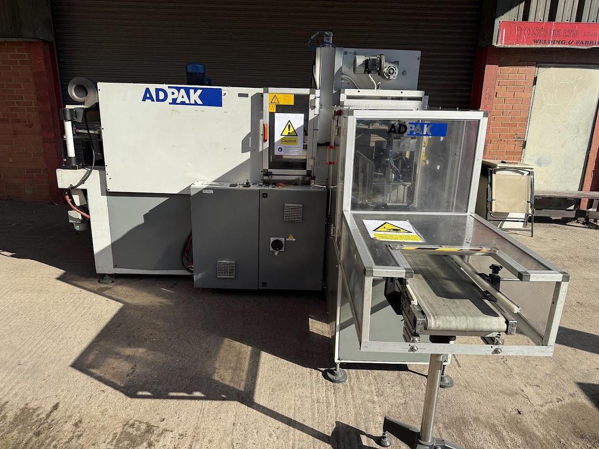 Used ADPAK WRAPPER & SHRINK TUNNEL