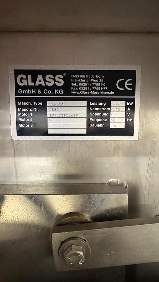 Very good used GLASS VSM 150 MIXER