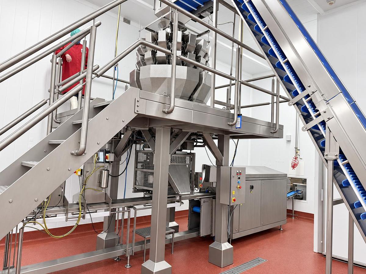 Very good used ISHIDA MULTIHEAD WEIGHER WITH  POUCH LINE