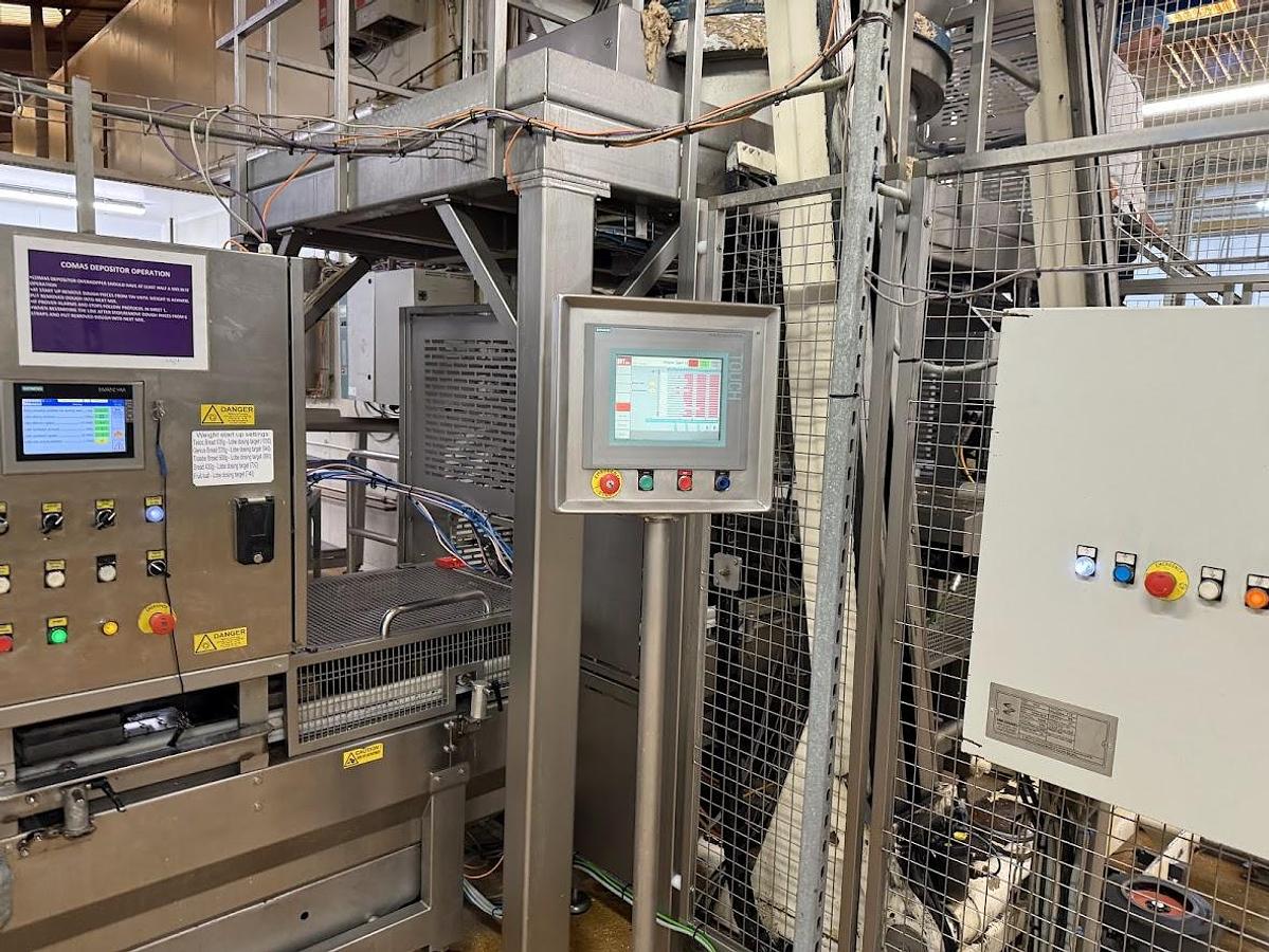 Used COMAS DEPOSITING LINE