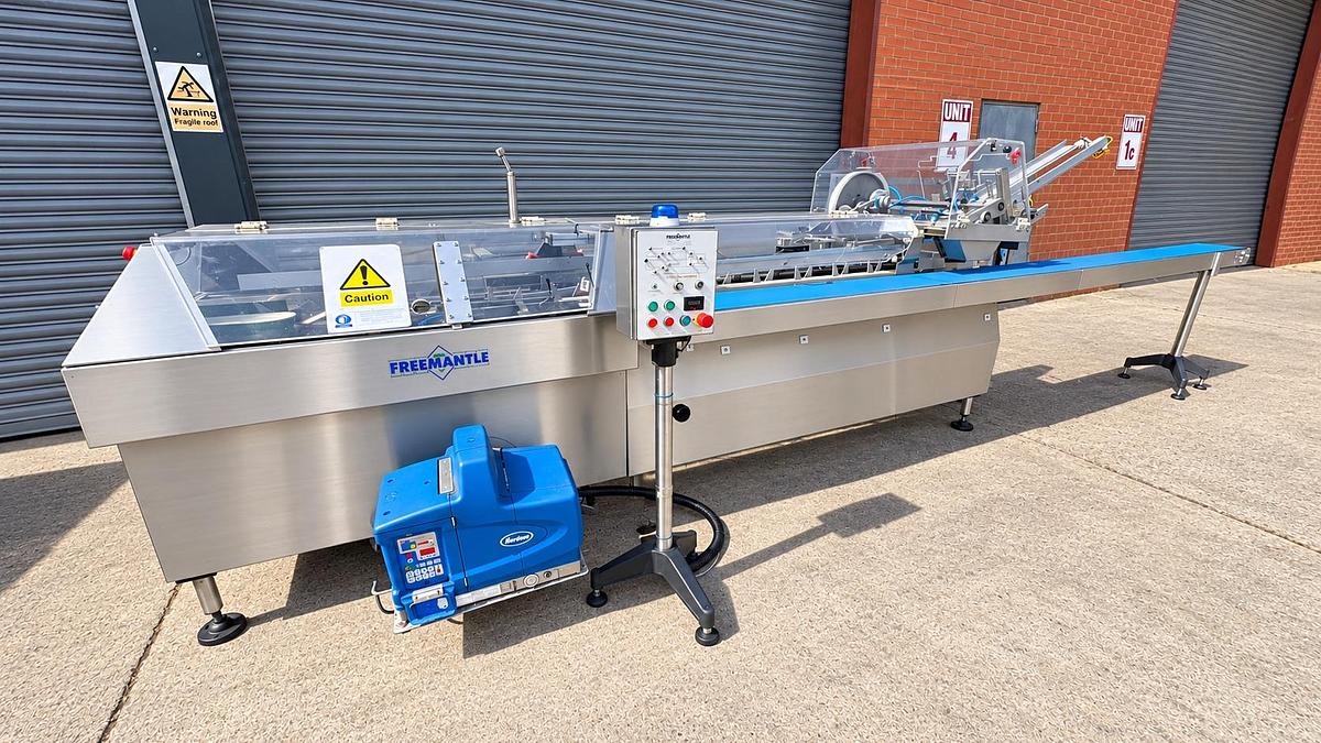 Used FREEMANTLE SEMI AUTOMATIC CARTONER