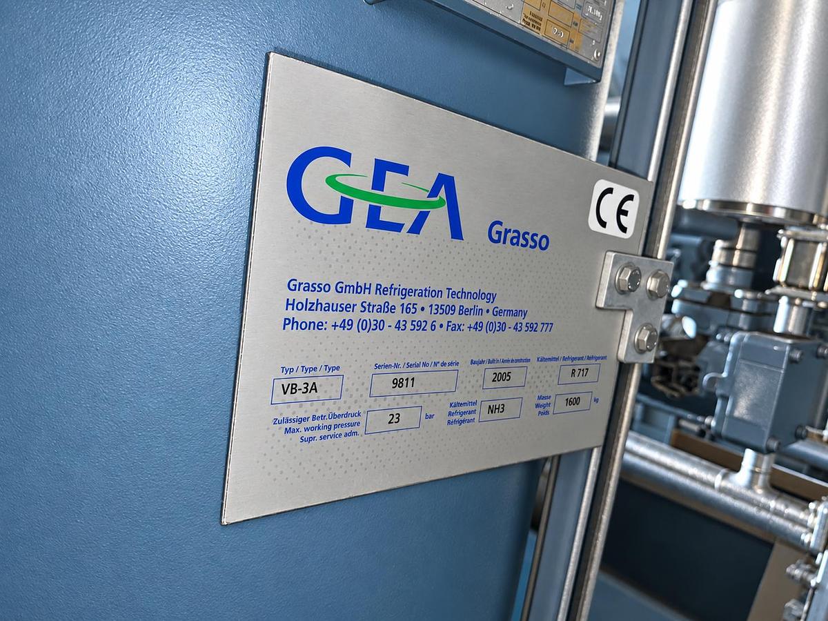 Used GEA GRASSO REFRIGERATION PACK