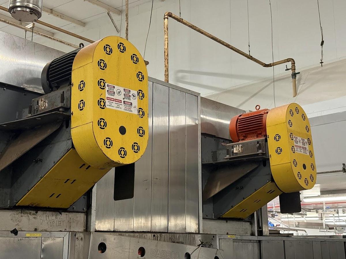 Used BABBCO TRAVELLING OVEN