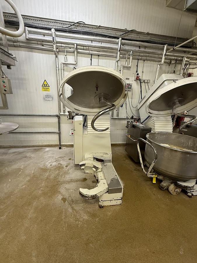 Used DIOSNA SPIRAL MIXERS