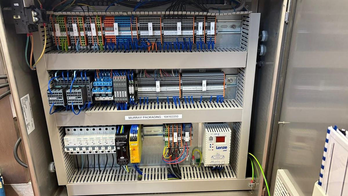 As new HERMA BOTTOM LABELLER - MODEL 552c