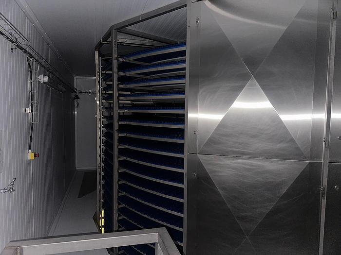 Very good used Twin Drum Spiral Freezer 