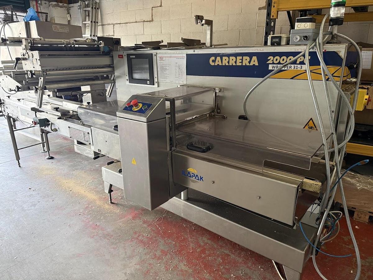 Very good used ILAPAK CARRERA 2000 PC FLOW WRAPPER