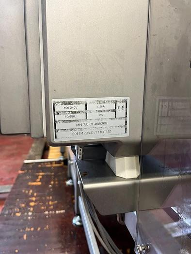 Very good used METAL DETECTOR CHECK WEIGHER COMBINATION UNIT