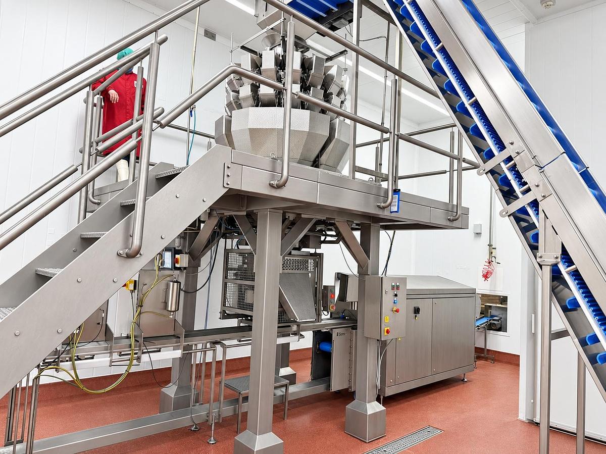 Very good used ISHIDA MULTIHEAD WEIGHER WITH  POUCH LINE