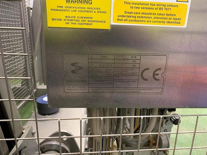 As new SANCASSIANO ER2 BOWL LIFT AND TILT