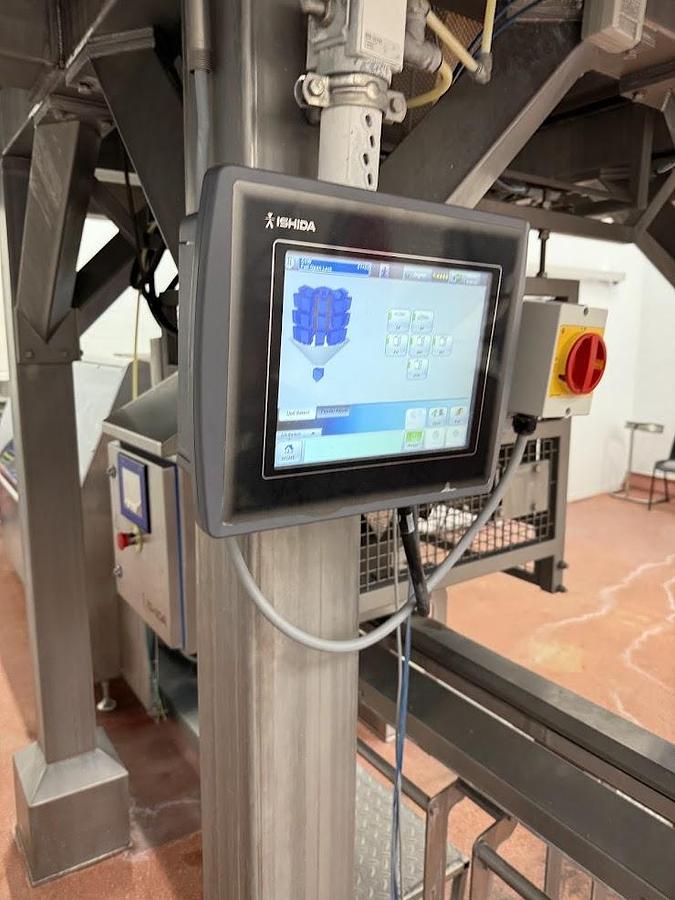 Used ISHIDA MULTIHEAD WEIGHER AND POUCH LINE