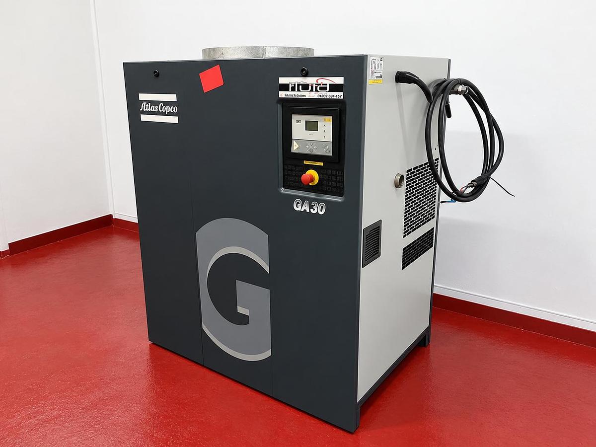 As new ATLAS COPCO AIR COMPRESSOR