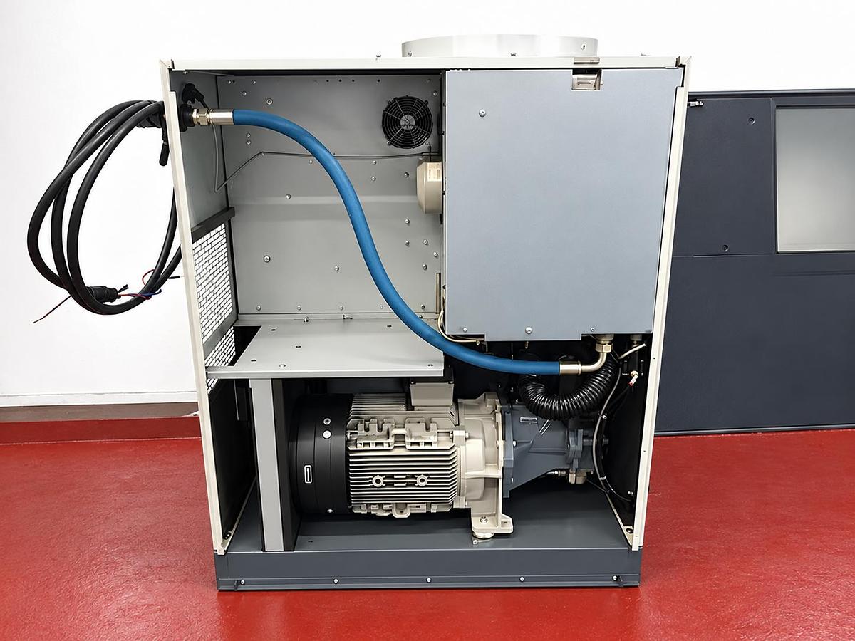 As new ATLAS COPCO AIR COMPRESSOR