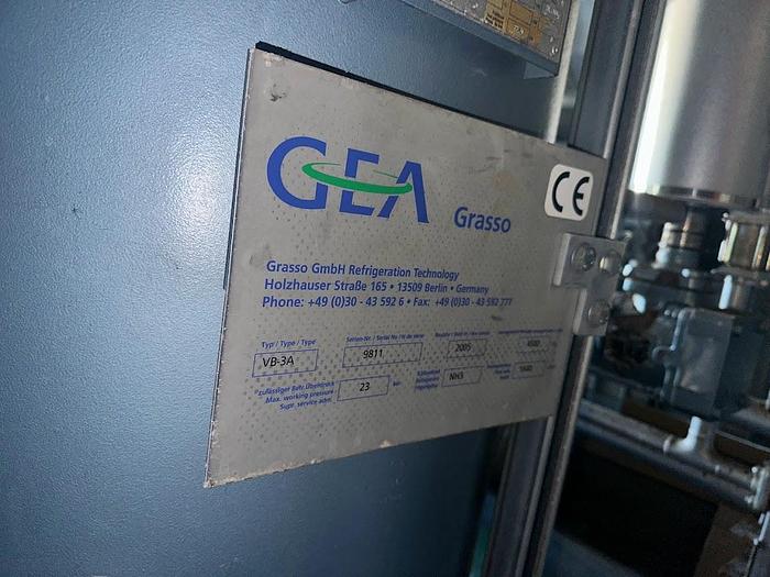 Very good used GEA Grasso Refrigeration Plant