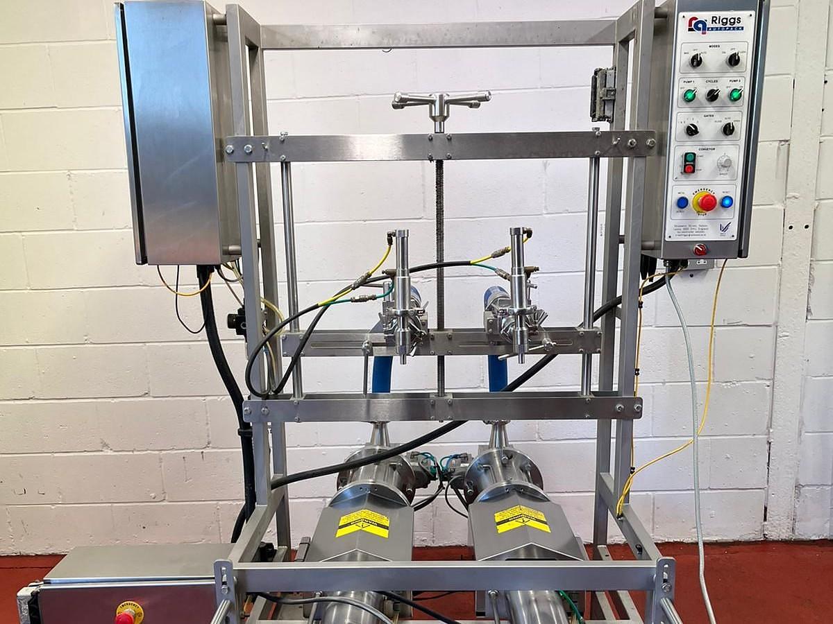 Very good used RIGGS DOUBLE HEAD DEPOSITOR