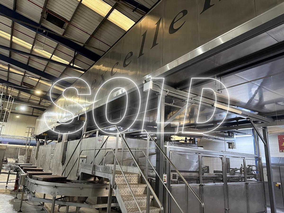 Very good used BREAD PLANT COMPONENTS AND MACHINES FOR SALE
